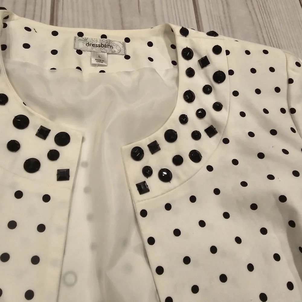Black and white blazer - Picture 3 of 3